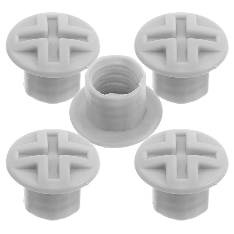 BUGUUYO Kids Slide Screw Caps - 5 Pcs Plastic Fixing Caps for Toddler Play Equipment Replacement for Slide Screws Easy Installation Universal Compatibility - Image 1